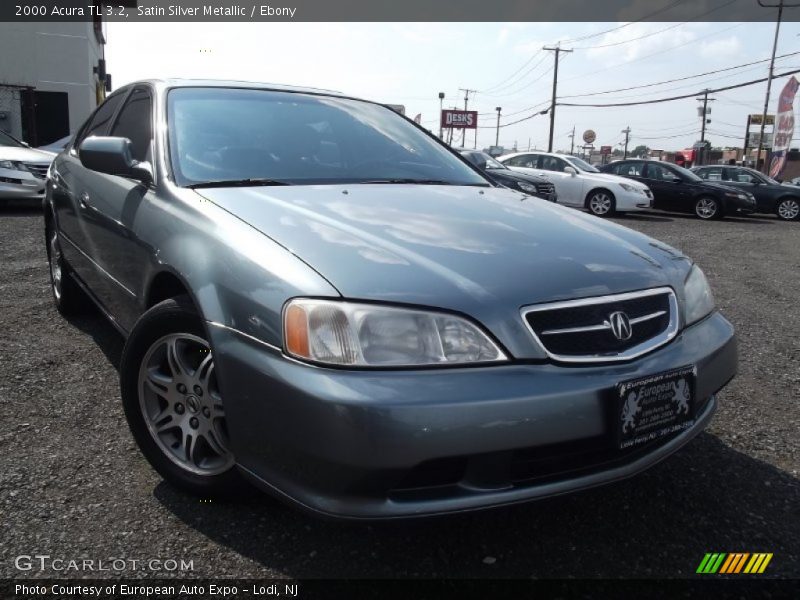 Satin Silver Metallic / Ebony 2000 Acura TL 3.2
