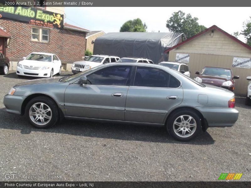Satin Silver Metallic / Ebony 2000 Acura TL 3.2