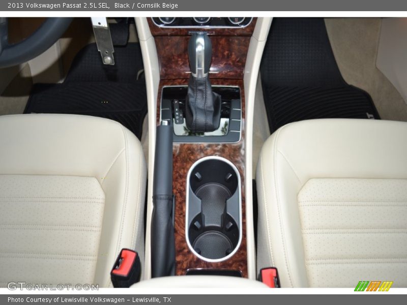 Black / Cornsilk Beige 2013 Volkswagen Passat 2.5L SEL