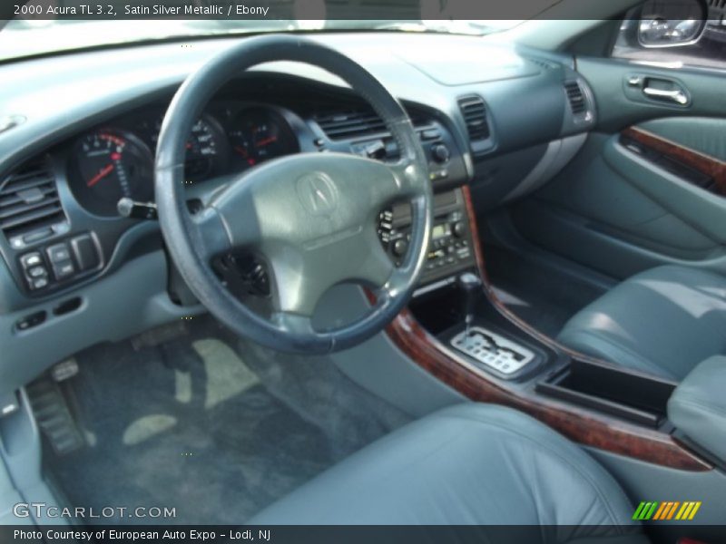 Satin Silver Metallic / Ebony 2000 Acura TL 3.2