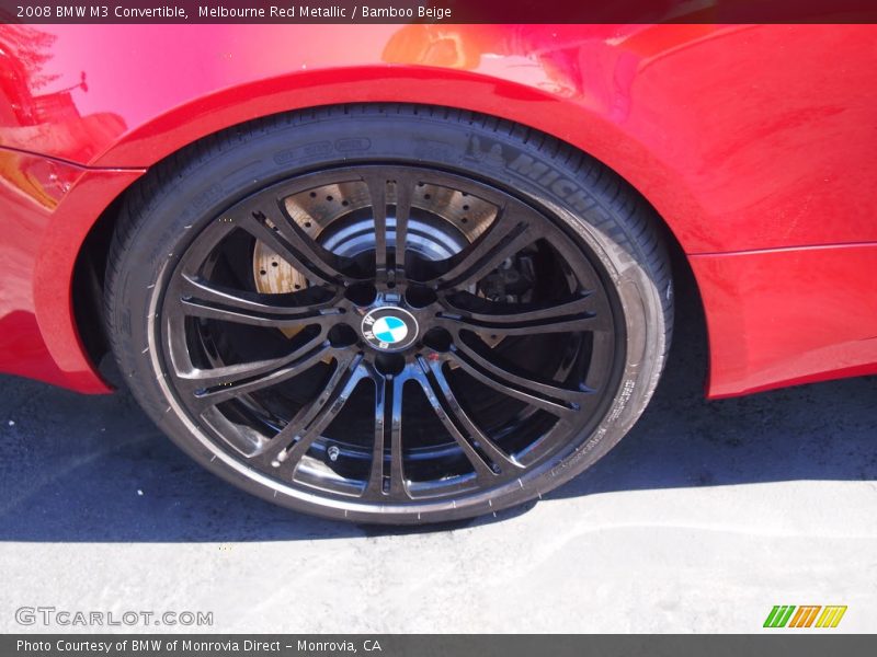 Melbourne Red Metallic / Bamboo Beige 2008 BMW M3 Convertible