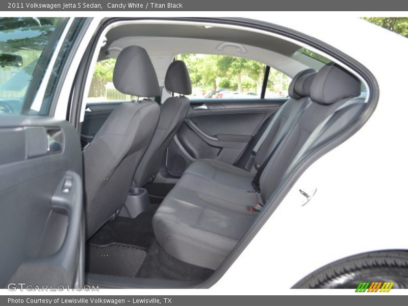 Candy White / Titan Black 2011 Volkswagen Jetta S Sedan