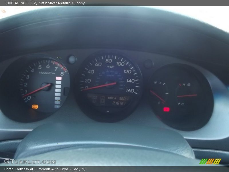 Satin Silver Metallic / Ebony 2000 Acura TL 3.2