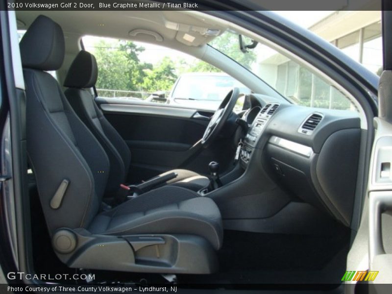 Blue Graphite Metallic / Titan Black 2010 Volkswagen Golf 2 Door