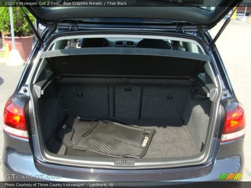 Blue Graphite Metallic / Titan Black 2010 Volkswagen Golf 2 Door