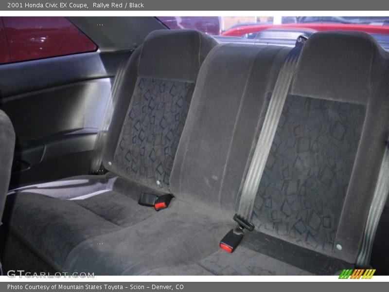 Rallye Red / Black 2001 Honda Civic EX Coupe