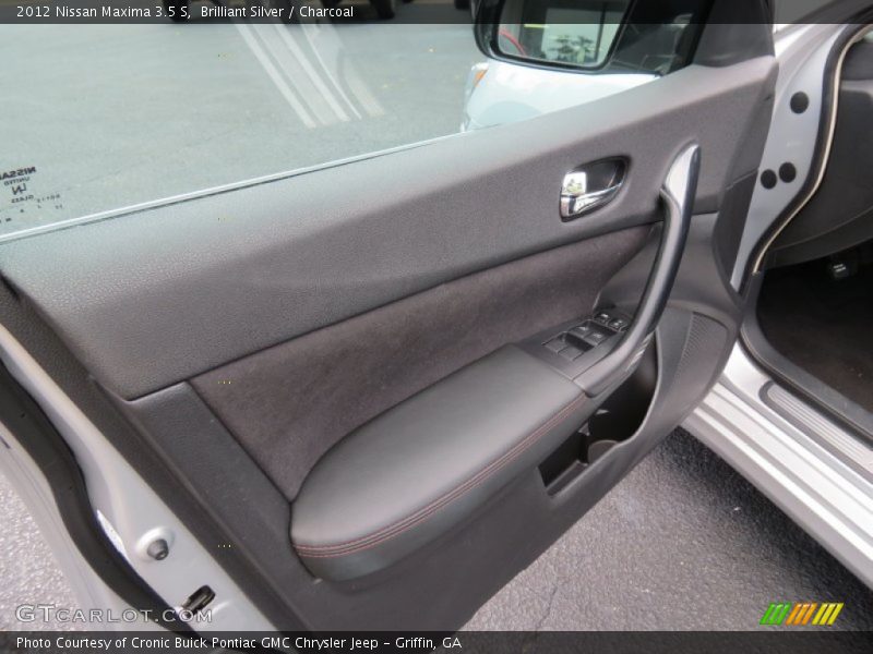 Brilliant Silver / Charcoal 2012 Nissan Maxima 3.5 S