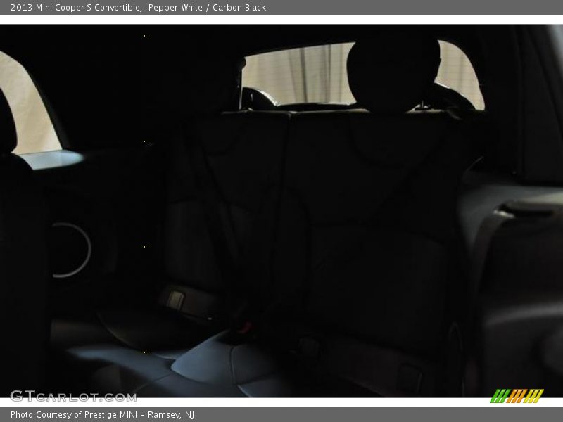 Pepper White / Carbon Black 2013 Mini Cooper S Convertible
