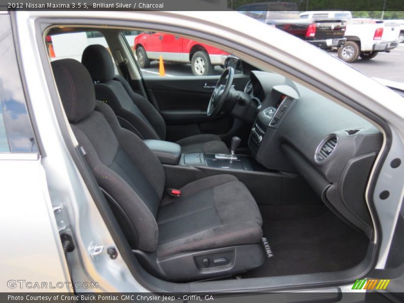 Brilliant Silver / Charcoal 2012 Nissan Maxima 3.5 S