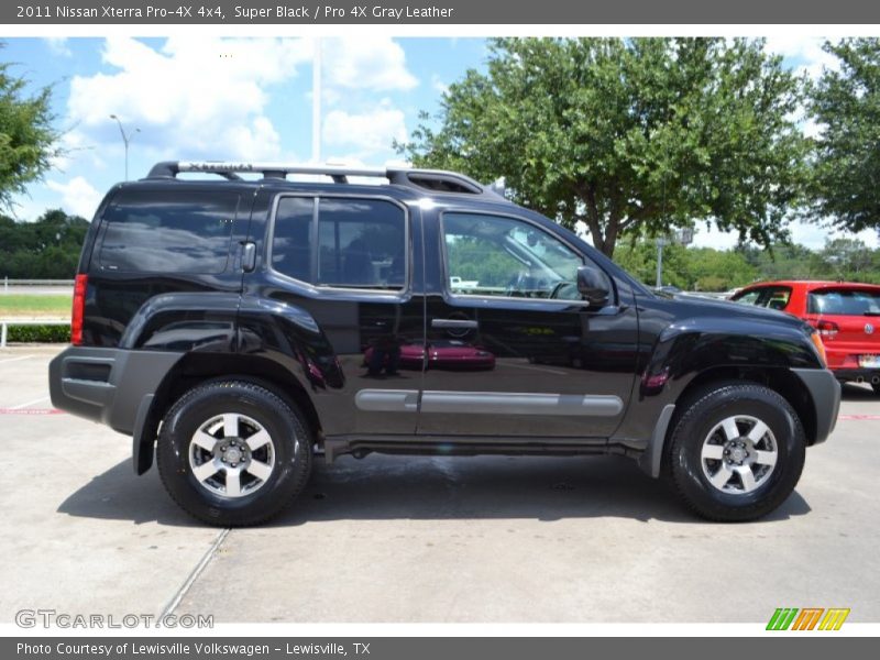 Super Black / Pro 4X Gray Leather 2011 Nissan Xterra Pro-4X 4x4