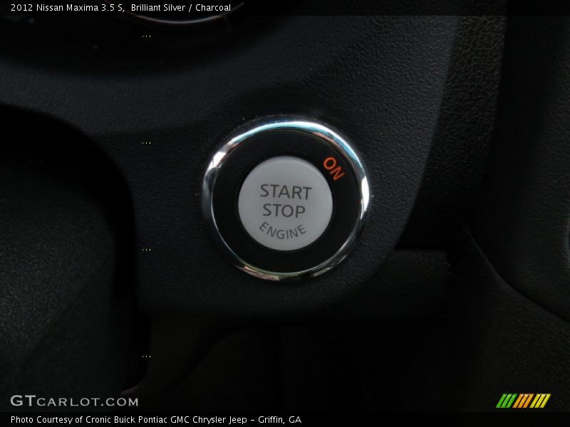Brilliant Silver / Charcoal 2012 Nissan Maxima 3.5 S