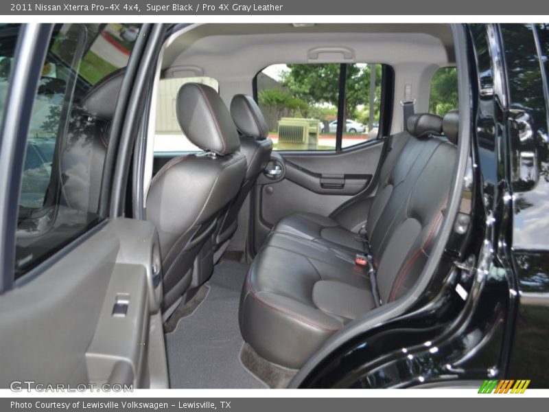 Super Black / Pro 4X Gray Leather 2011 Nissan Xterra Pro-4X 4x4