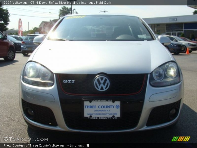 Reflex Silver Metallic / Interlagos Plaid Cloth 2007 Volkswagen GTI 4 Door