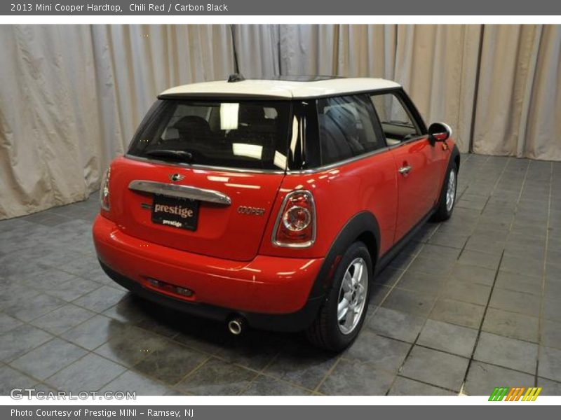 Chili Red / Carbon Black 2013 Mini Cooper Hardtop