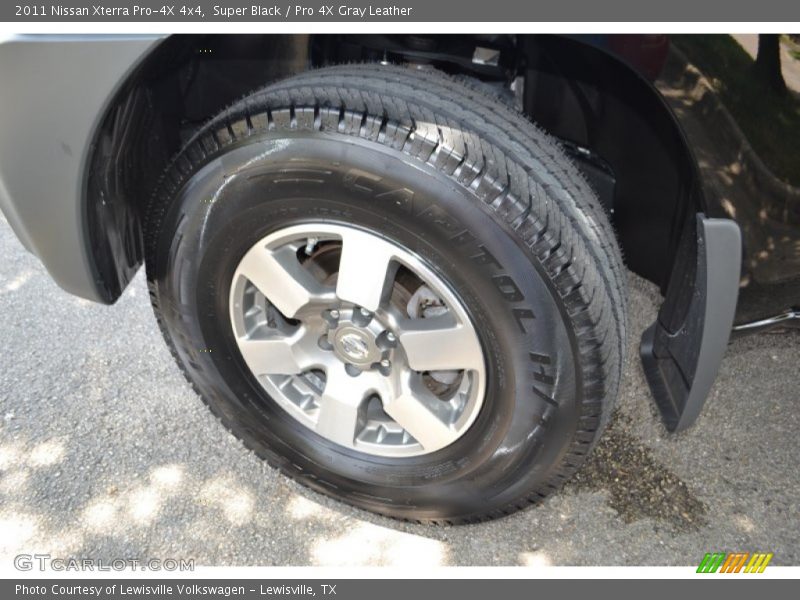 Super Black / Pro 4X Gray Leather 2011 Nissan Xterra Pro-4X 4x4