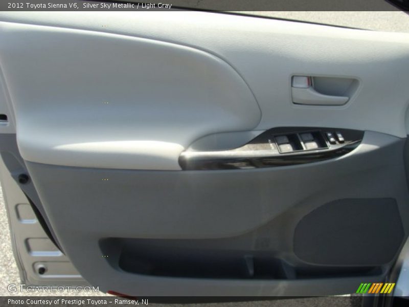 Silver Sky Metallic / Light Gray 2012 Toyota Sienna V6
