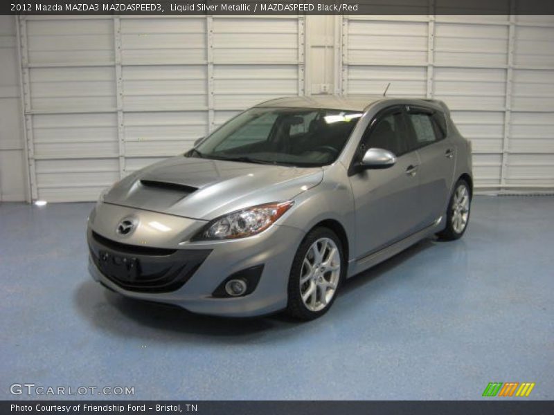 Liquid Silver Metallic / MAZDASPEED Black/Red 2012 Mazda MAZDA3 MAZDASPEED3