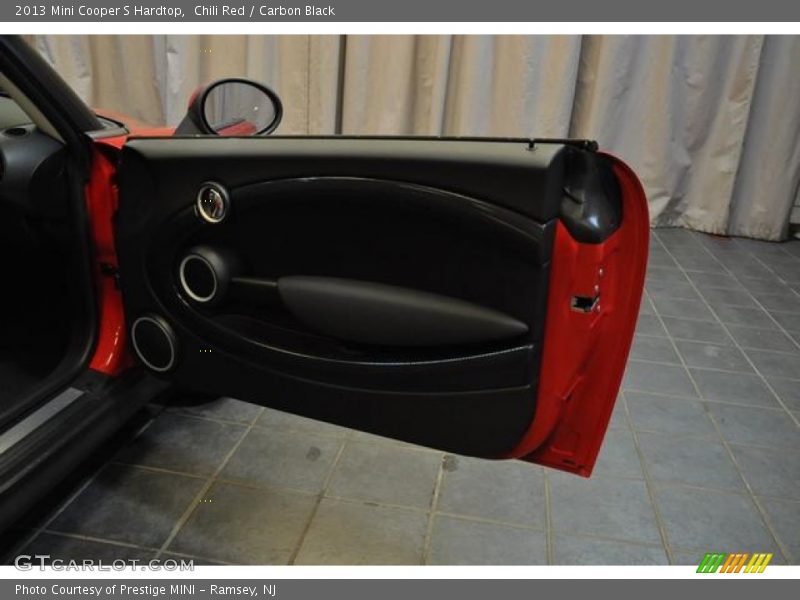 Chili Red / Carbon Black 2013 Mini Cooper S Hardtop