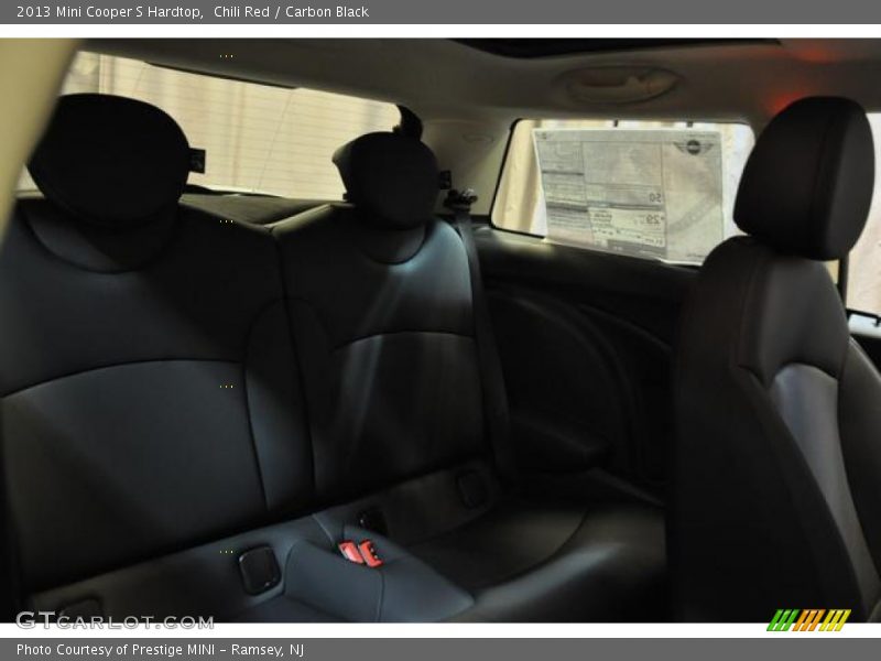 Chili Red / Carbon Black 2013 Mini Cooper S Hardtop