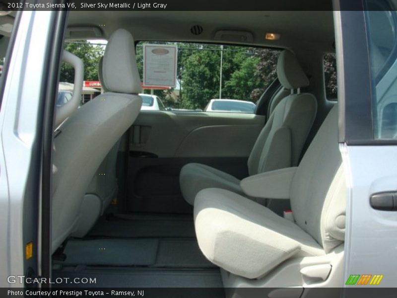 Silver Sky Metallic / Light Gray 2012 Toyota Sienna V6