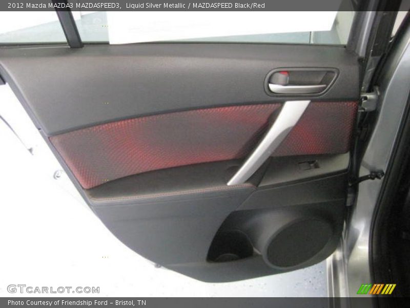 Liquid Silver Metallic / MAZDASPEED Black/Red 2012 Mazda MAZDA3 MAZDASPEED3