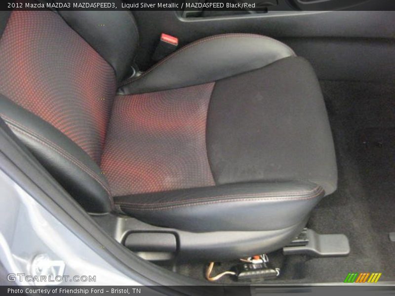 Liquid Silver Metallic / MAZDASPEED Black/Red 2012 Mazda MAZDA3 MAZDASPEED3