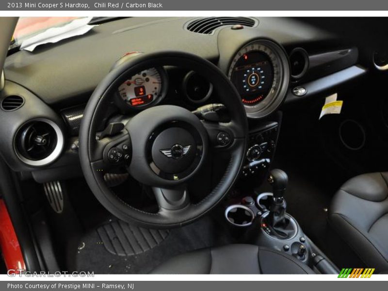 Chili Red / Carbon Black 2013 Mini Cooper S Hardtop