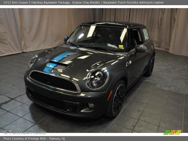 Eclipse Gray Metallic / Bayswater Punch Rocklike Anthracite Leather 2013 Mini Cooper S Hardtop Bayswater Package