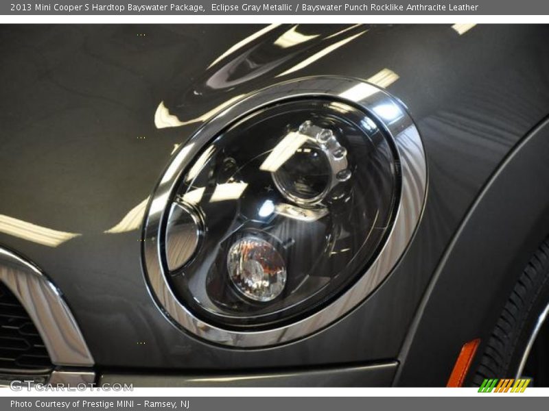 Eclipse Gray Metallic / Bayswater Punch Rocklike Anthracite Leather 2013 Mini Cooper S Hardtop Bayswater Package