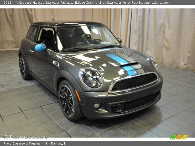 Eclipse Gray Metallic / Bayswater Punch Rocklike Anthracite Leather 2013 Mini Cooper S Hardtop Bayswater Package