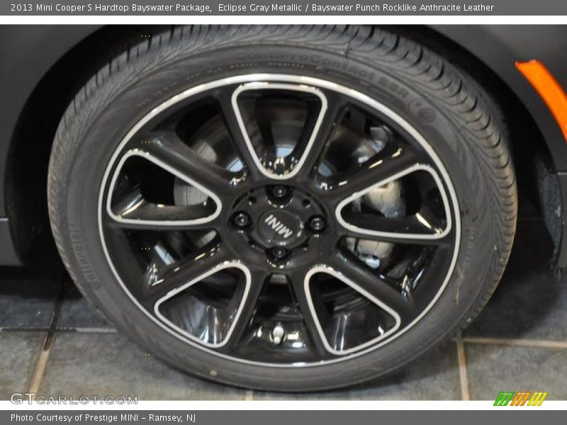 Eclipse Gray Metallic / Bayswater Punch Rocklike Anthracite Leather 2013 Mini Cooper S Hardtop Bayswater Package