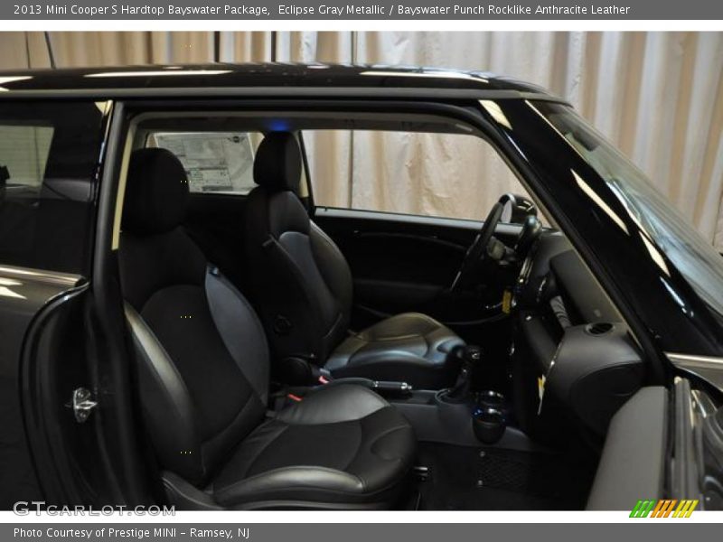 Eclipse Gray Metallic / Bayswater Punch Rocklike Anthracite Leather 2013 Mini Cooper S Hardtop Bayswater Package