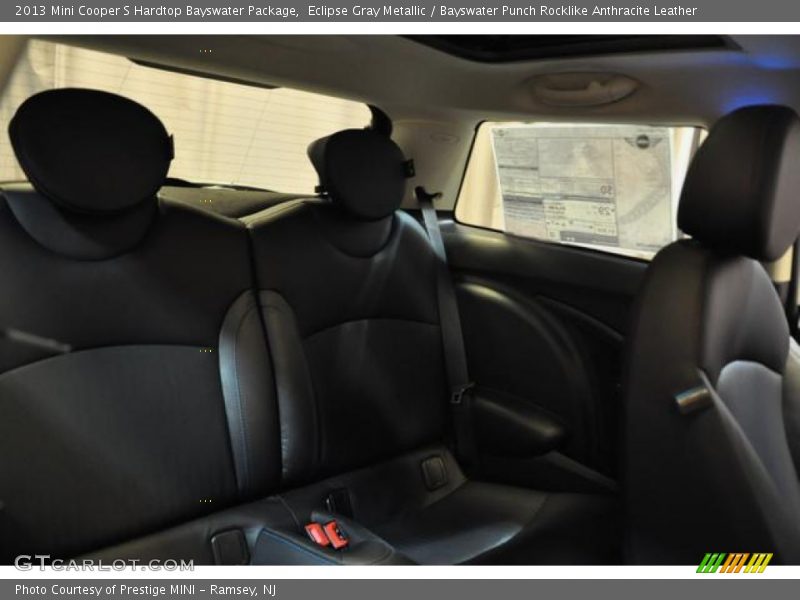Eclipse Gray Metallic / Bayswater Punch Rocklike Anthracite Leather 2013 Mini Cooper S Hardtop Bayswater Package