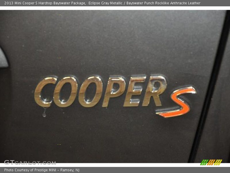 Eclipse Gray Metallic / Bayswater Punch Rocklike Anthracite Leather 2013 Mini Cooper S Hardtop Bayswater Package