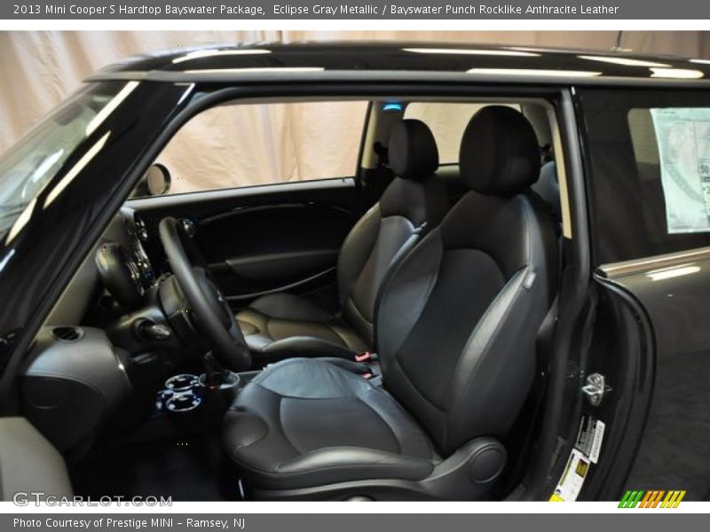 Eclipse Gray Metallic / Bayswater Punch Rocklike Anthracite Leather 2013 Mini Cooper S Hardtop Bayswater Package
