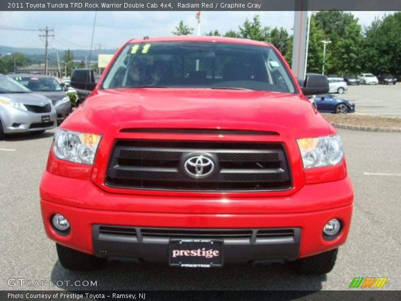 Radiant Red / Graphite Gray 2011 Toyota Tundra TRD Rock Warrior Double Cab 4x4