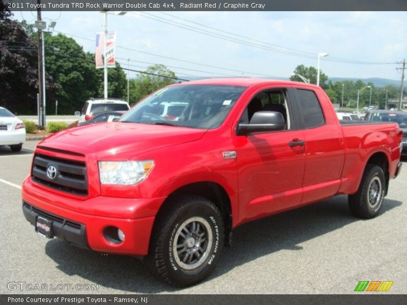 Radiant Red / Graphite Gray 2011 Toyota Tundra TRD Rock Warrior Double Cab 4x4