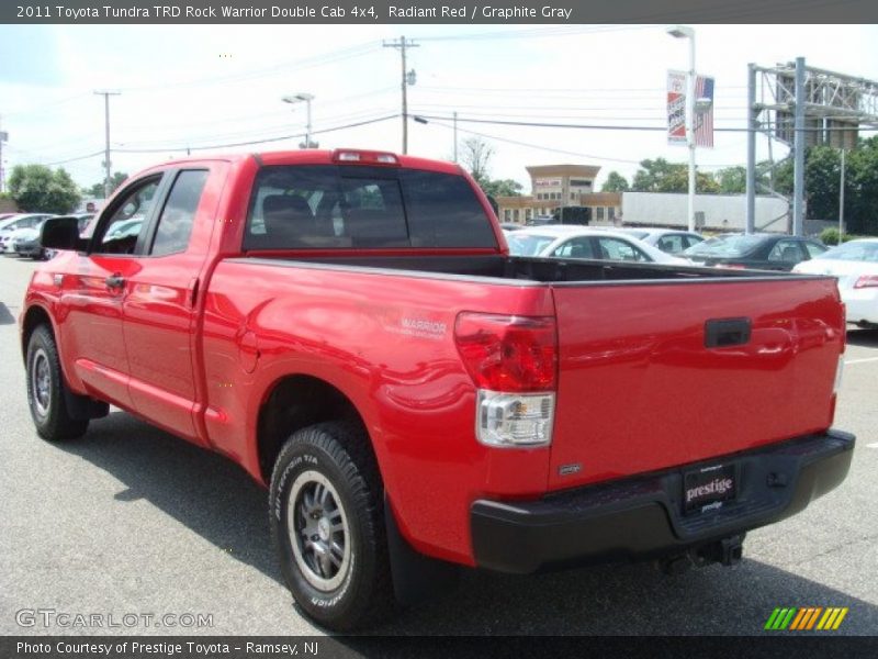 Radiant Red / Graphite Gray 2011 Toyota Tundra TRD Rock Warrior Double Cab 4x4