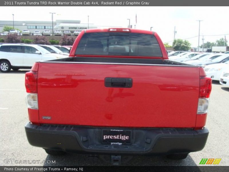 Radiant Red / Graphite Gray 2011 Toyota Tundra TRD Rock Warrior Double Cab 4x4