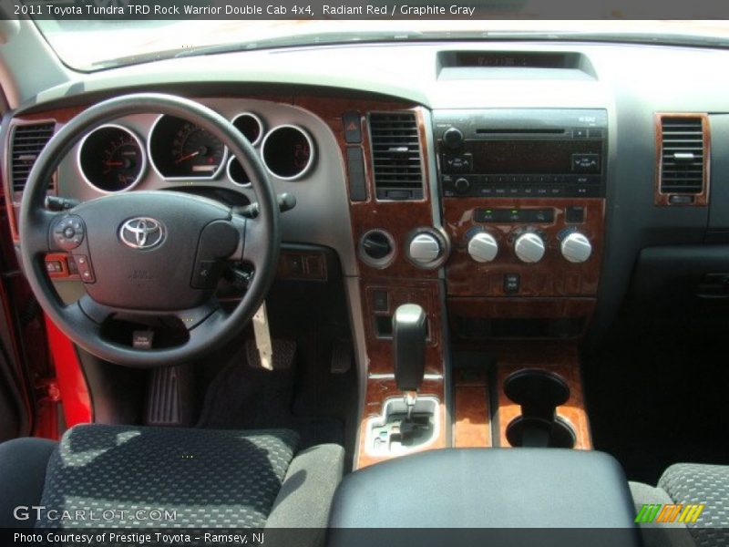 Radiant Red / Graphite Gray 2011 Toyota Tundra TRD Rock Warrior Double Cab 4x4