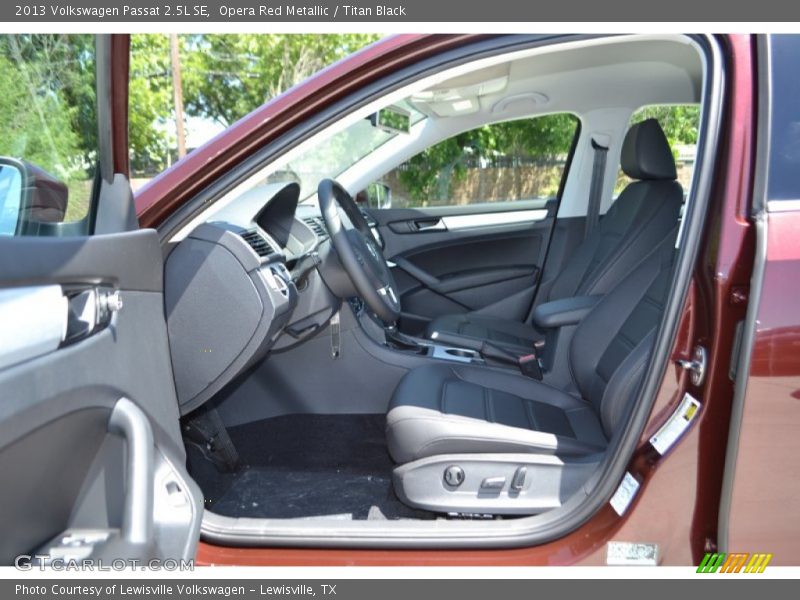 Opera Red Metallic / Titan Black 2013 Volkswagen Passat 2.5L SE