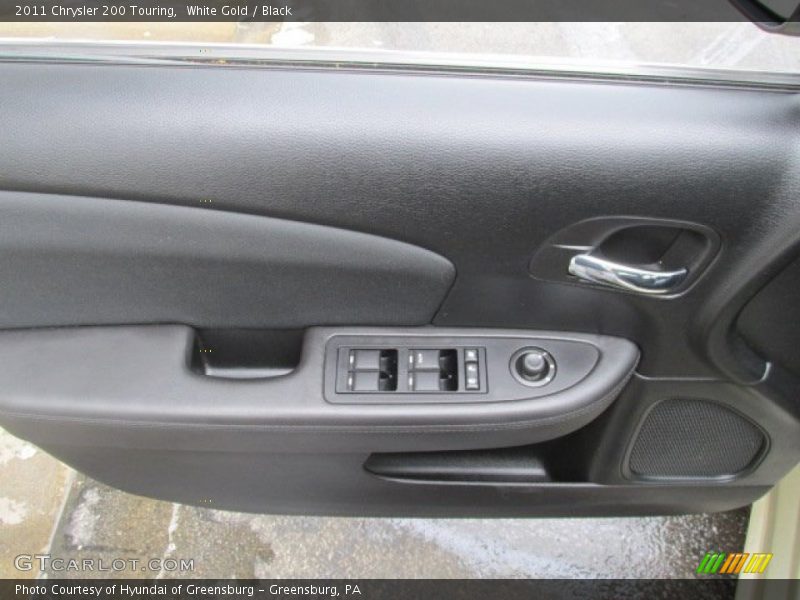 White Gold / Black 2011 Chrysler 200 Touring