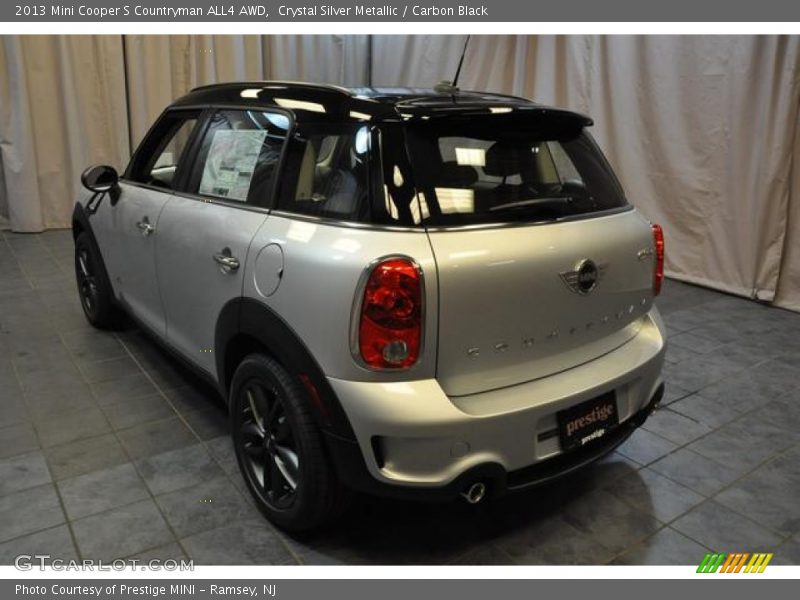 Crystal Silver Metallic / Carbon Black 2013 Mini Cooper S Countryman ALL4 AWD