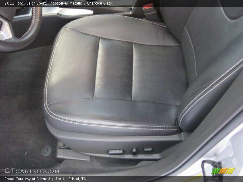 Ingot Silver Metallic / Charcoal Black 2011 Ford Fusion Sport