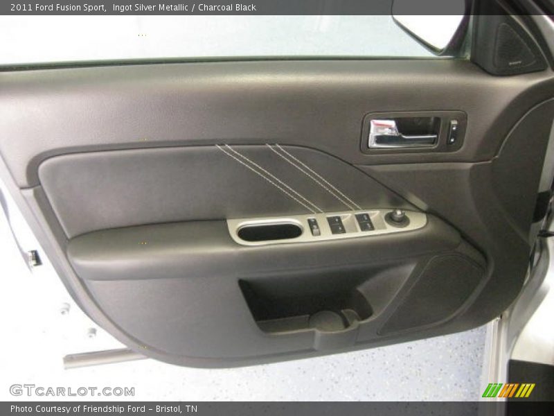 Ingot Silver Metallic / Charcoal Black 2011 Ford Fusion Sport