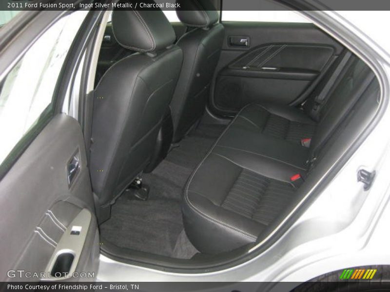 Ingot Silver Metallic / Charcoal Black 2011 Ford Fusion Sport