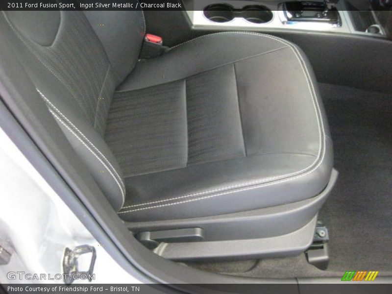 Ingot Silver Metallic / Charcoal Black 2011 Ford Fusion Sport