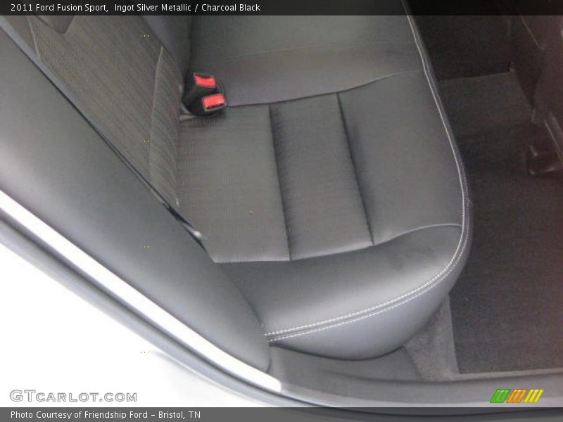 Ingot Silver Metallic / Charcoal Black 2011 Ford Fusion Sport