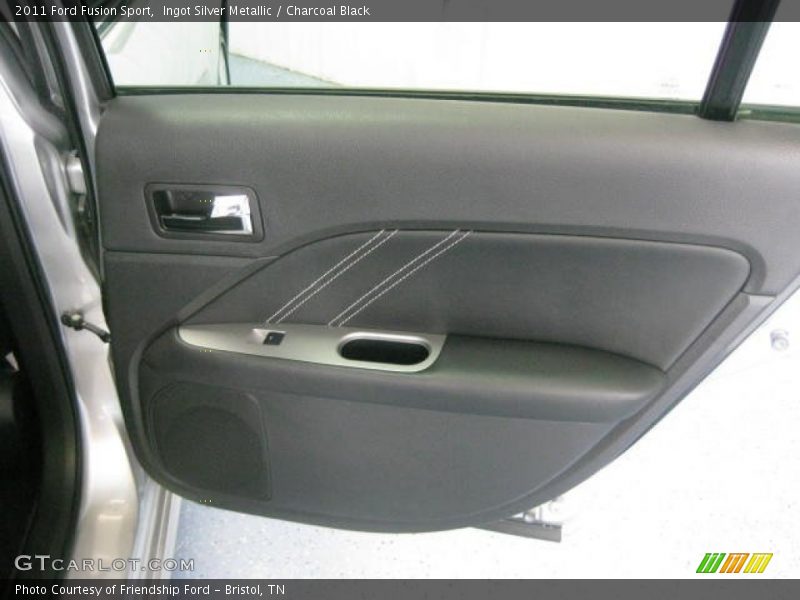 Ingot Silver Metallic / Charcoal Black 2011 Ford Fusion Sport