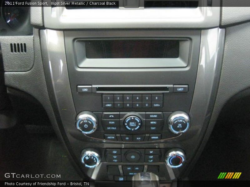 Ingot Silver Metallic / Charcoal Black 2011 Ford Fusion Sport